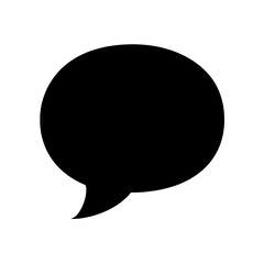 Blank Speech Balloon PNG – Transparent