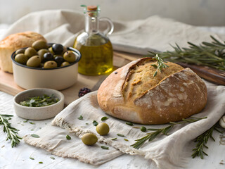 Rustic Bread & Olive Charm 2