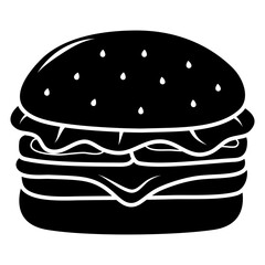 hamburger illustration