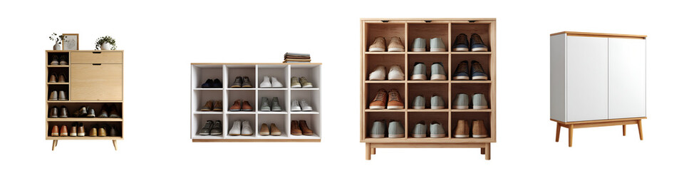 Modern Shoe Cabinets Collection - Storage Solutions for Home