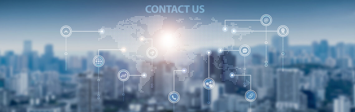 Customer contact and global network connection, communication management, client engagement, support analytics, service interaction, and feedback systems. - Powered by Adobe
