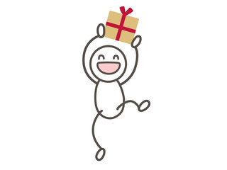 棒人間 プレゼント 嬉しい