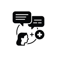 Online Chat Icon. Digital Communication and Messaging Concept