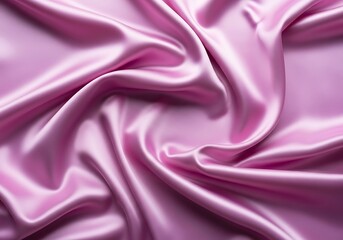 Obraz premium Luxurious soft pink silk fabric draping and folds