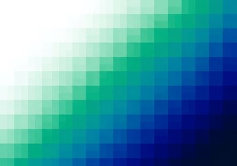 Fototapeta premium Abstract gradient pixel art diagonal pattern