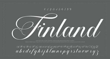 Signature Font Calligraphy Logotype Script Brush Font Type Font lettering handwritten