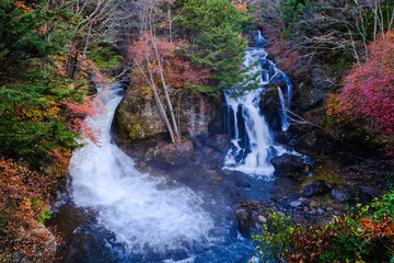 竜頭の滝　秋
