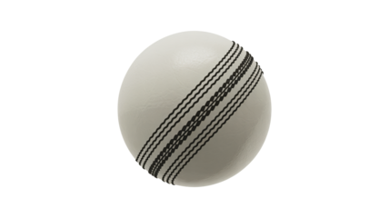 Professional cricket ball ready for intense match play action
