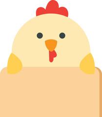 Animal Holding Banner Element