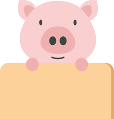 Animal Holding Banner Element