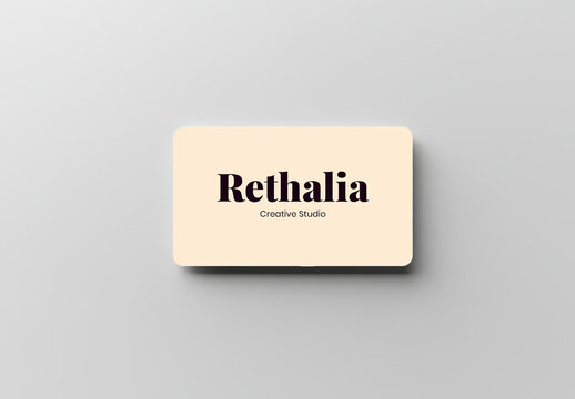 Business Card Mockup Template