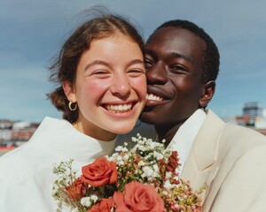 Inspiring Authentic Millennial Micro Wedding Joyful City Hall Elopement for Modern Lifestyle and Marketing Content