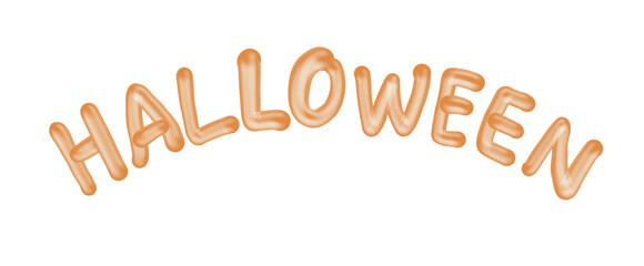 Halloween Letter Design