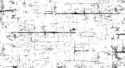 Black and White Grunge Distressed Texture Overlay Vector Abstract Background Pattern