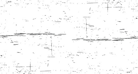 Black and White Seamless Grunge Scratches Texture Vector Overlay Abstract Distressed Dirty Noise Background Design Element
