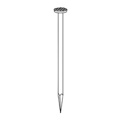 Outline for Coloring of Nail Stainless Steel and Iron Pins. Construction and Wooden Work Equipment. Vector Illustration.