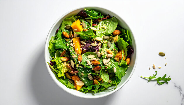 Salad with Seeds and Nuts