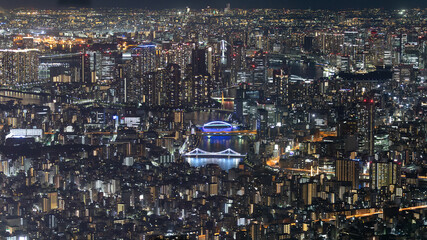 Beautiful panorama of Tokyo in Tokyo,Japan on september 29th 2025