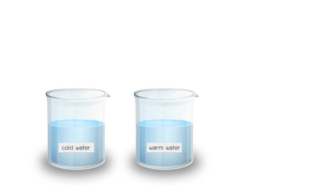 Thermal Energy Effects on Particle Movement in Water Samples