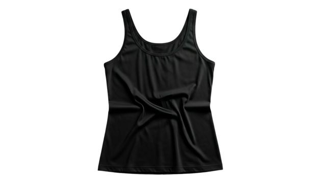 Solid black athletic undergarment displays subtle fabric folds against a dark background