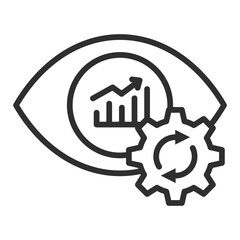 Vision Icon Single Vector Collection 