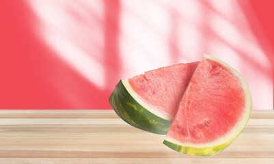 Tasty fresh ripe sweet Watermelon fruit