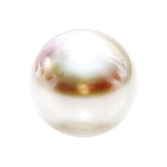 White Pearl Isolated