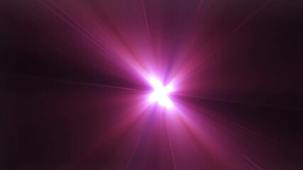 Vibrant Pink and Purple Light Burst with Radial Rays on a Dark Background explosion. Bright pink and purple rays radiate outward in a dazzling light burst over a dark visual canvas. - Powered by Adobe