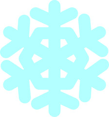 snowflake on white background