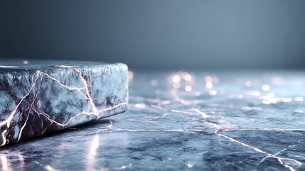 Minimal white marble surface with soft elegant light, upper clean blank space, perfect for luxury product photography, marketing banner, modern advertisement or branding layout