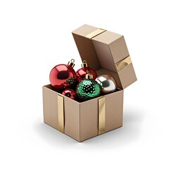 Classic Christmas Ornament Box