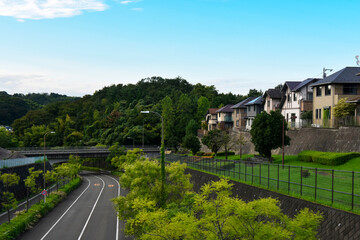 自然が豊かな住宅地