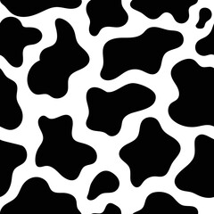 seamless pattern of cow 