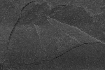 Dark grey black slate background or texture.