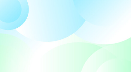 Light blue abstract background with circular gradient shapes and smooth wave elements