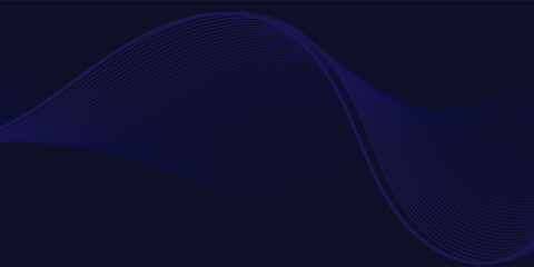 Premium background design with diagonal dark blue line pattern. Vector template for digital luxury banner, invitation, voucher, certificate. abstract wavy lines background.