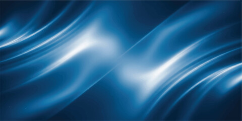 Abstract blue background with flowing light streaks creating a dynamic and modern design ideal for technology and corporate presentations