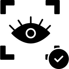 Eye Recognition Icon