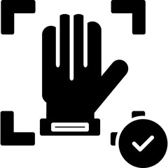 Hand Recognition Icon