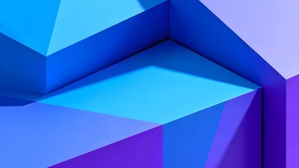 A close-up, abstract background featuring a dynamic arrangement of angular, geometric shapes and facets, reminiscent of a low-poly 3D structure or crystal formation.