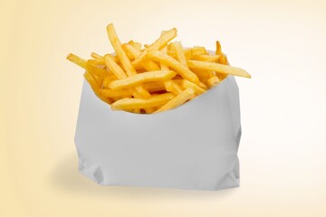 French fries tasty fast food dish