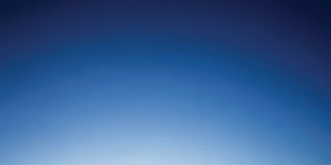Gradient of deep blue sky smooth transition from dark to light ideal for background use