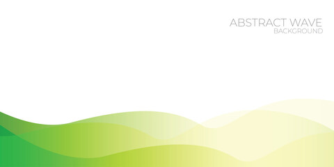 Obraz premium abstract green background with waves