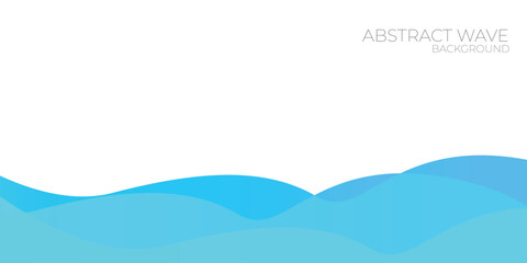 abstract blue background with waves