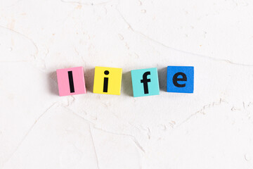 Life（人生）の英字
