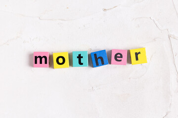 mother（母）の英字