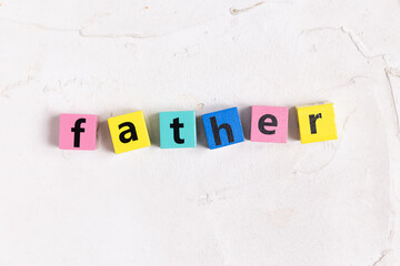 father（父）の英字