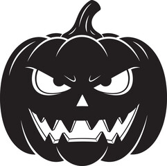 Minimal Pumpkin and Ghost Halloween Line Art Bundle