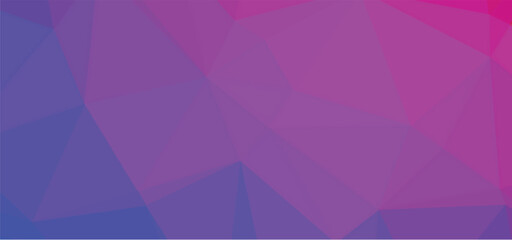 Multicolor abstract geometric pattern. Low poly design. Vector illustration
