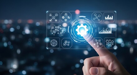 Navigating Automation A Hand Guides Technology with Precision